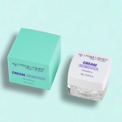 Eyelash adhesive remover, release cream