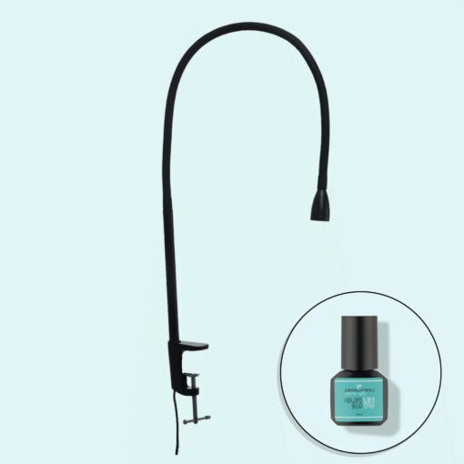 Desktop UV / LED Lamp + UV / LED Eyelash Glue 3 ml.