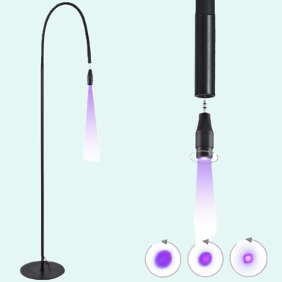 UV / LED Lamp with Adjustable Focus for Eyelash Glue