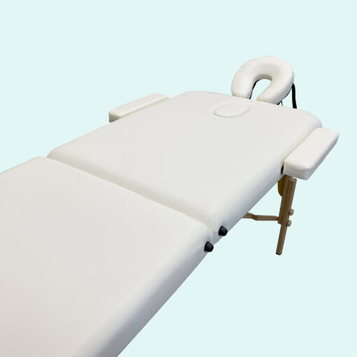 Relax Zen Foldable 2-zone Portable Massage Table White