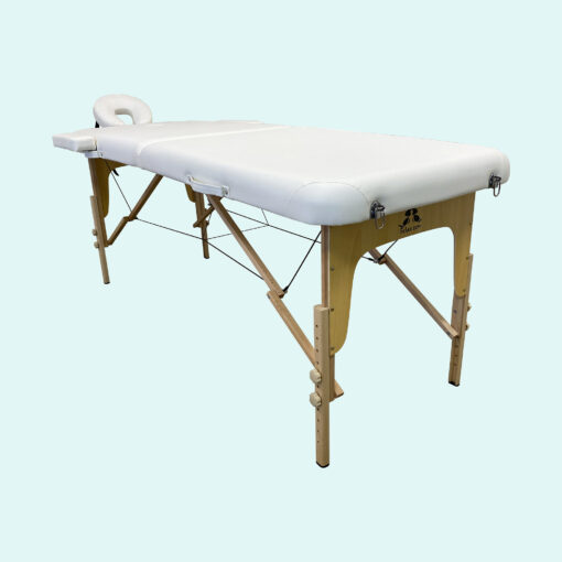 Relax Zen Foldable 2-zone Portable Massage Table White