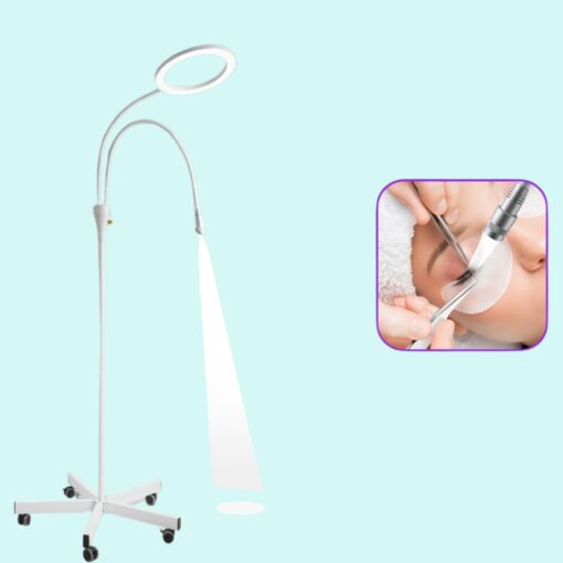 White Light Duo LED Lamp with Adjustable Brightness and Focus for Eyelash Glue - Image 2