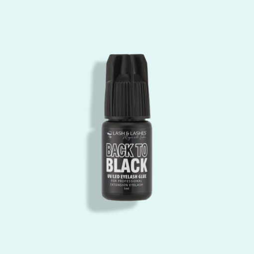 Back-To Black UV/LED Black Eyelash Glue
