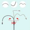 UV/LED Eyelash Lamp with Adjustable Brightness and Focus