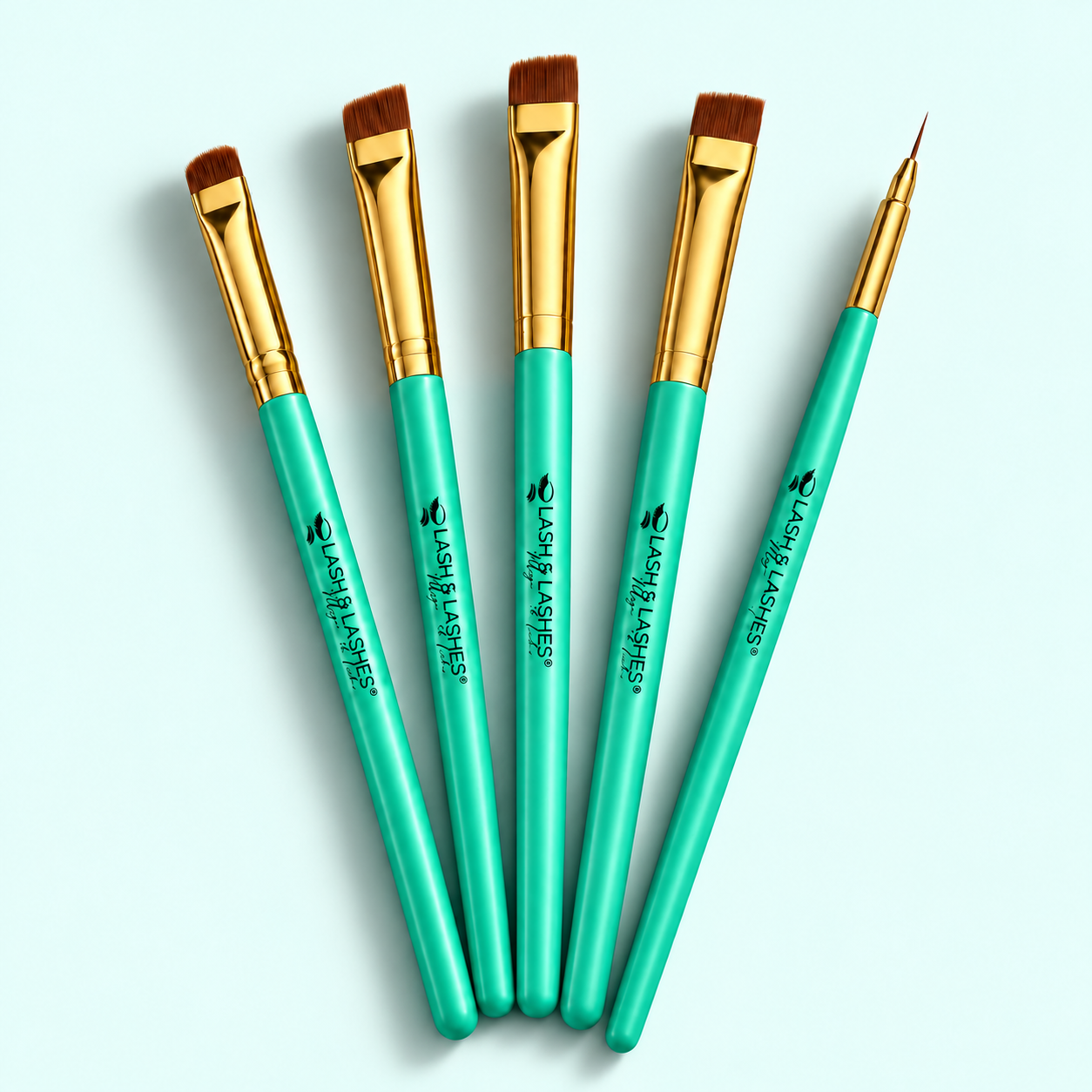 Angled Eyebrow Tinting Brush